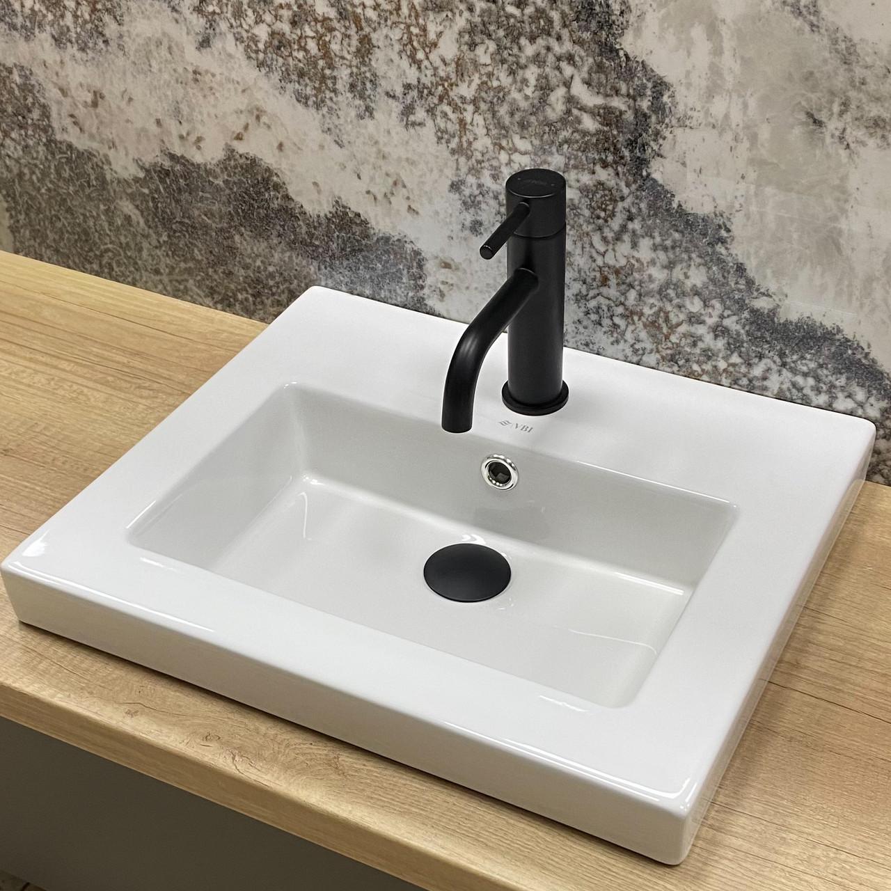 Умывальник VBI ACQUARO врезной White (2958591635)