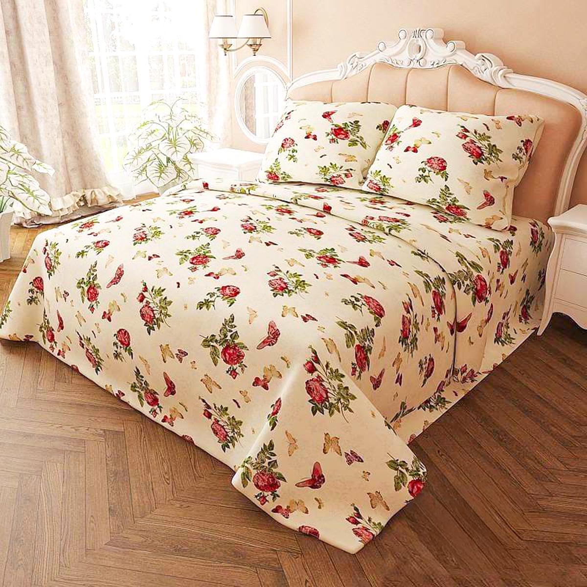 Комплект постельного белья Vital Textile бязь голд полуторный 150х220 см (BL1,5-516-70)
