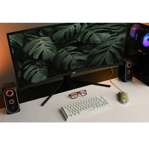 Акустическая система 2E 2E-PCS234BK 2,0 RGB 6 Вт USB 2,0/3,5 мм mini jack Black (582416) - фото 7