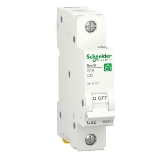 Автоматический выключатель Schneider RESI9 32А 1P кривая С 6 А (24524) Автоматический выключатель Schneider RESI9 32А 1P кривая С 6 А (24524)