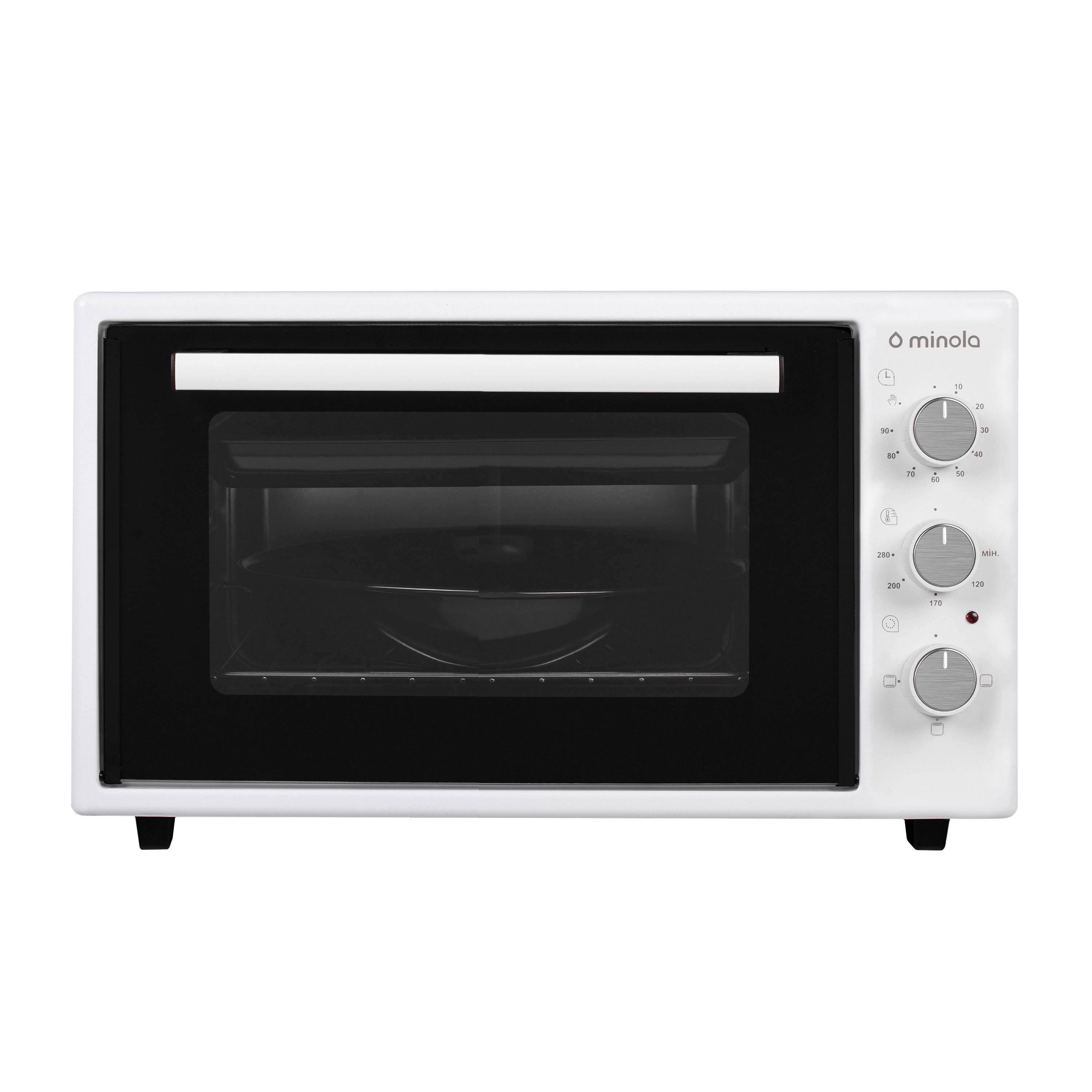 Електрична піч Minola FOE 3714 White (5902767909167) Електрична піч Minola FOE 3714 White (5902767909167)
