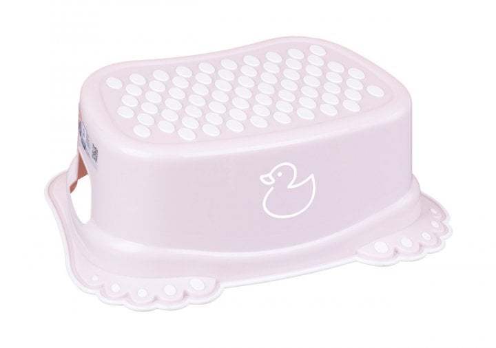 Подставка для ног Tega Baby Уточка с противоскользящей резиной Розовый (DK-006-130)