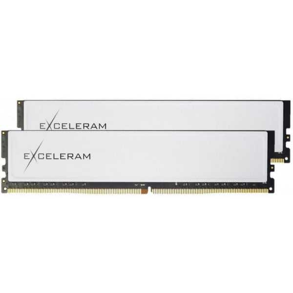 Оперативна пам'ять Exceleram DDR4 2x8GB 2666 MHz Black/White (EBW4162619AD)