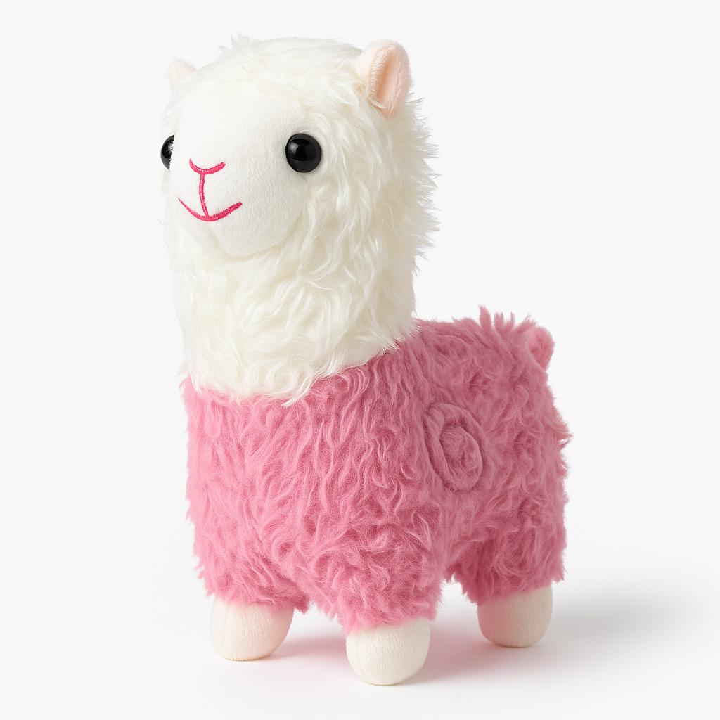 Мягкая игрушка Альпака плюшевая 25 см (26464999)