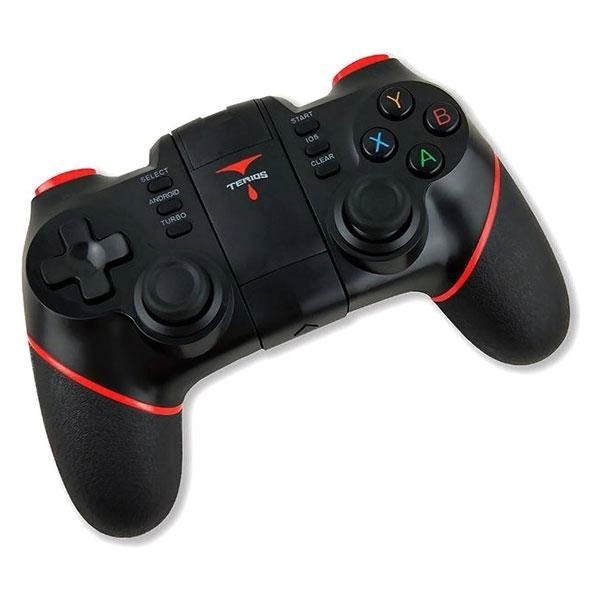 Геймпад для телефону Terios T-6 Bluetooth Gamepad для PC/PS3/iOS/Android бездротовий Чорний - фото 1