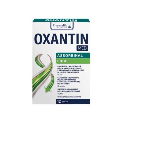 Клітковина Oxantin Абсорбція для нормалізації маси тіла та контролю апетиту 12 саше по 7,4 г (214714)