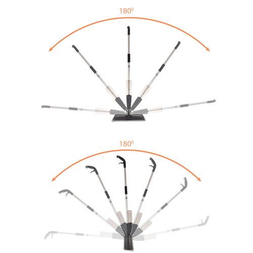 Швабра с распылителем Ruhhy 26152 плоская 600 мл - фото 9