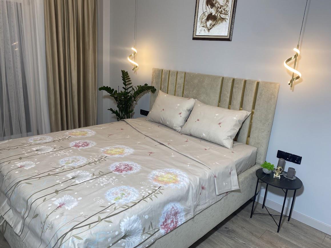Комплект постільної білизни MG&Lviv бязь Gold Lux полуторний 150x215 см (1218)