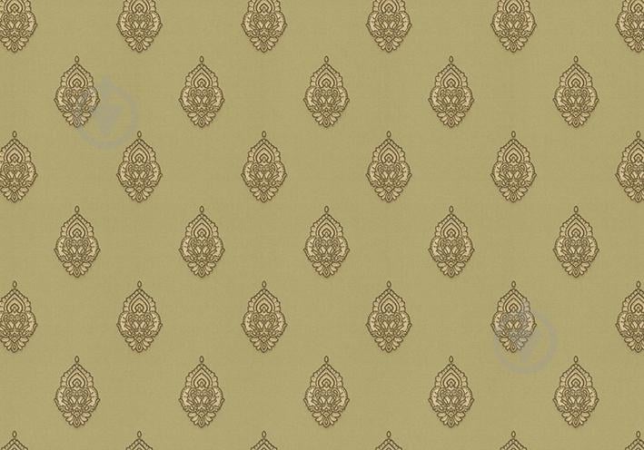 Обои Lanita виниловые на флизелиновой основе Империал узор VIP 8-0460 фисташковый (1,06х10,05м.)