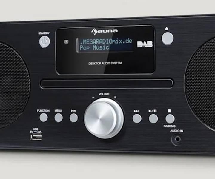 Радіоприймач Auna DAB+/Fm/Bt/CD (10038354) - фото 4 Радіоприймач Auna DAB+/Fm/Bt/CD (10038354) - фото 4