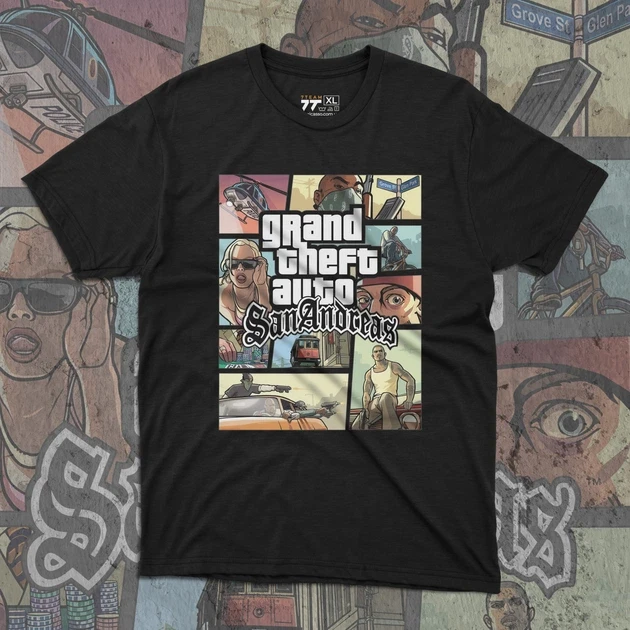 Футболка мужская с принтом GTA San Andreas #5 р. 48 (Anime0887) Футболка мужская с принтом GTA San Andreas #5 р. 48 (Anime0887)