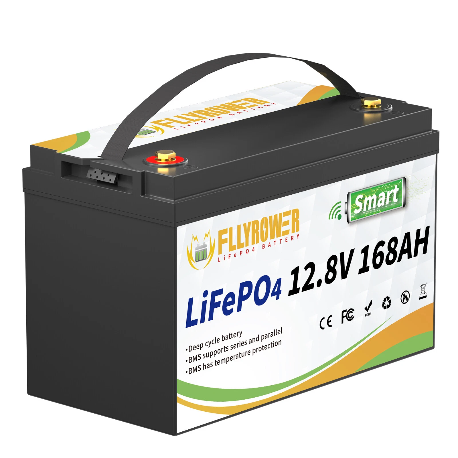Аккумулятор FLYFOREE LiFePO4 12V/168AH 2160Wxh (349012)
