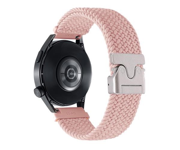 Ремінець Textile Elastic для смарт-годинників Huawei Watch GT 6 46 мм/GT 6 Pro 46/22 мм Рожевий (48967)