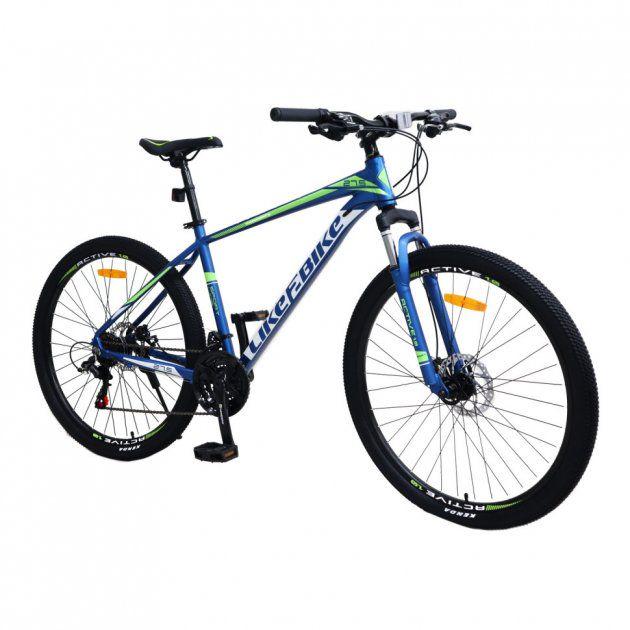 Велосипед дорослий LIKE2BIKE Active 27,5" Синій