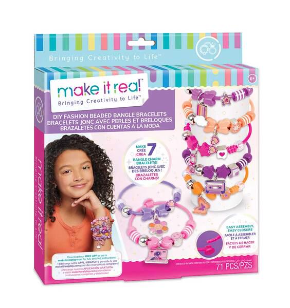 Набор для создания шарм-браслетов Стильные бусинки Make it Real