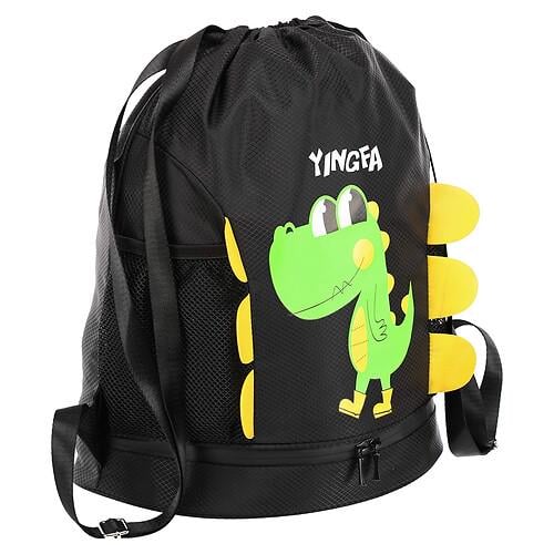 Рюкзак-мішок YINGFA WF2230 39x18x41 см Чорно-салатовий (32810060) Рюкзак-мішок YINGFA WF2230 39x18x41 см Чорно-салатовий (32810060)