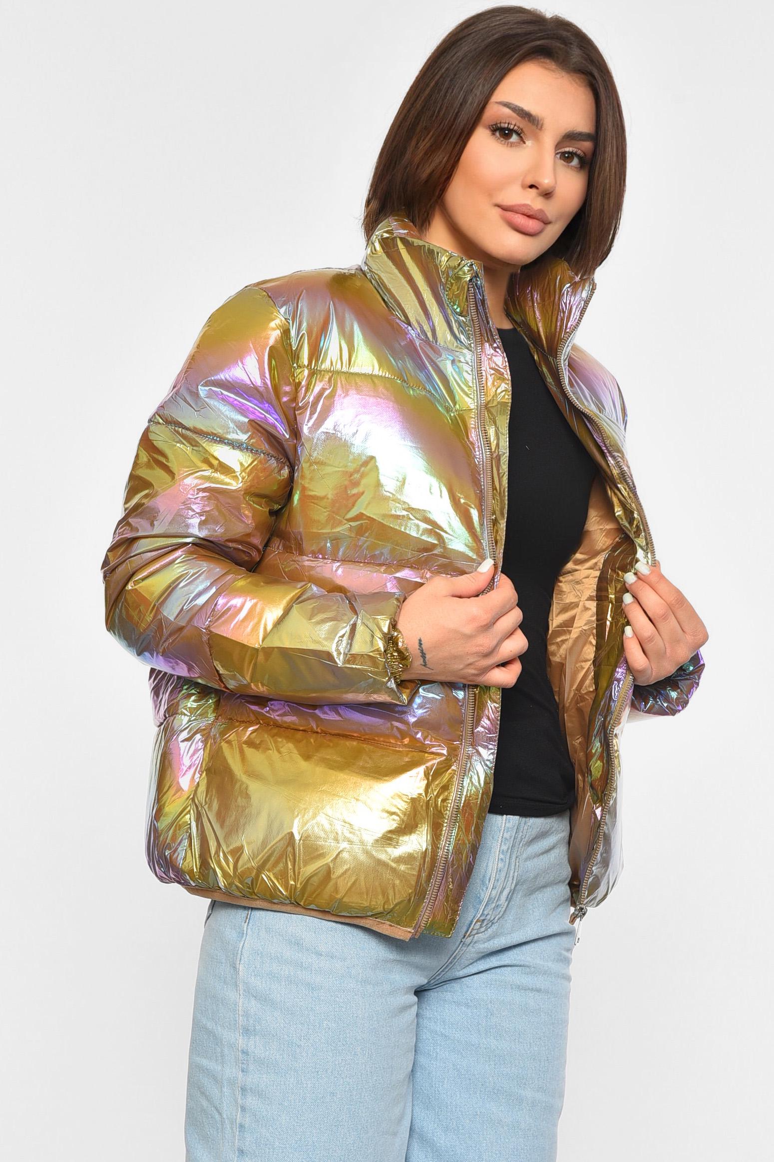 Куртка жіноча демісезонна L Хамелеон (190249) - фото 2 Куртка жіноча демісезонна L Хамелеон (190249) - фото 2