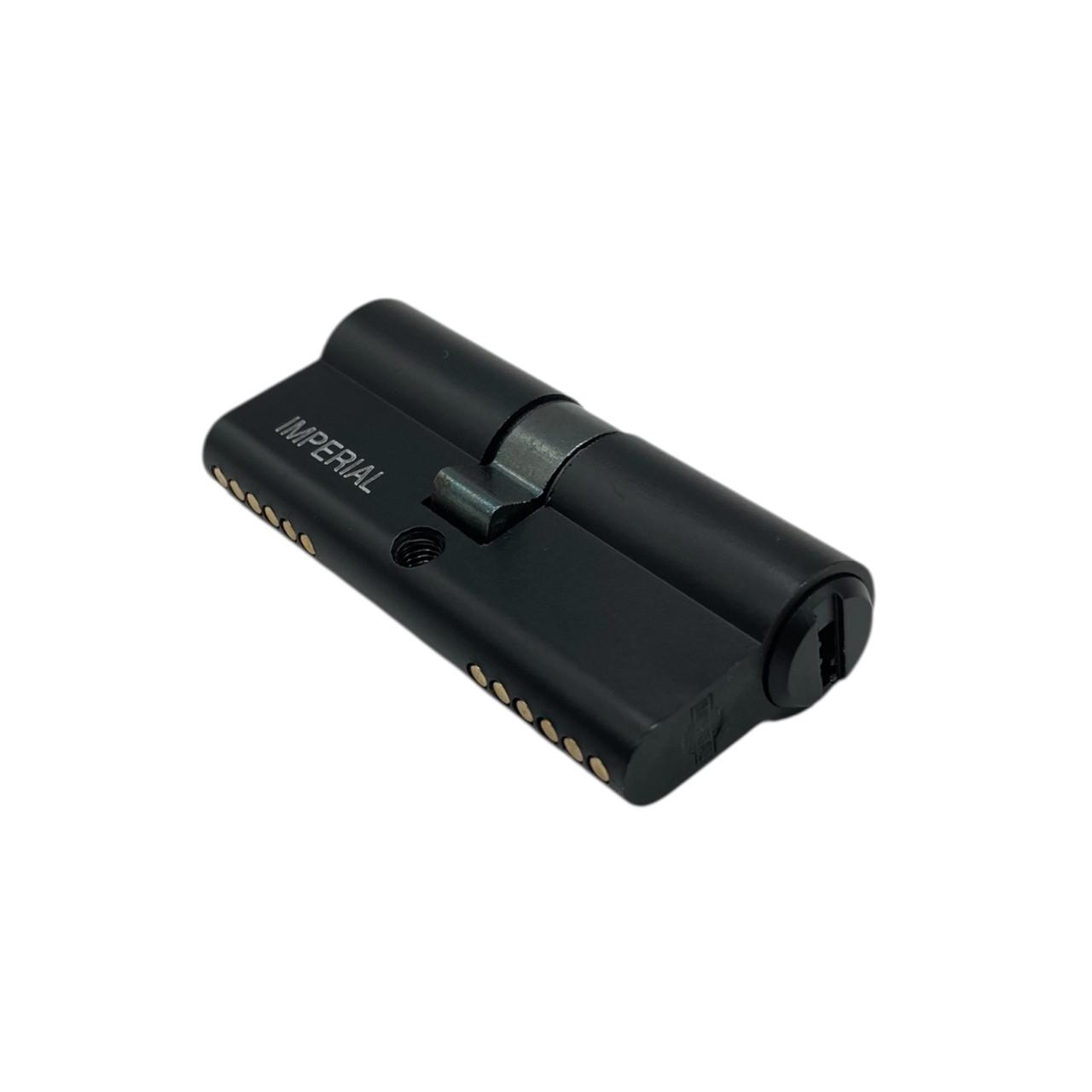 Цилиндр для замка Imperial ZC 70 мм 35/35 Черный (300080) - фото 2