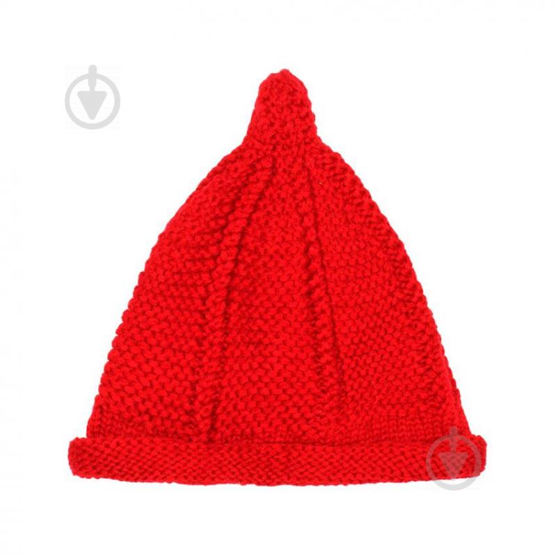 Шапка бини Beani'qe Капля Drop One size Красный (22873)