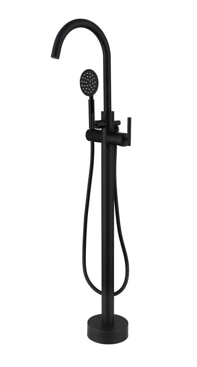 Змішувач для ванни підлоговий Wezer EKO19A-01 Black (29830484) Змішувач для ванни підлоговий Wezer EKO19A-01 Black (29830484)