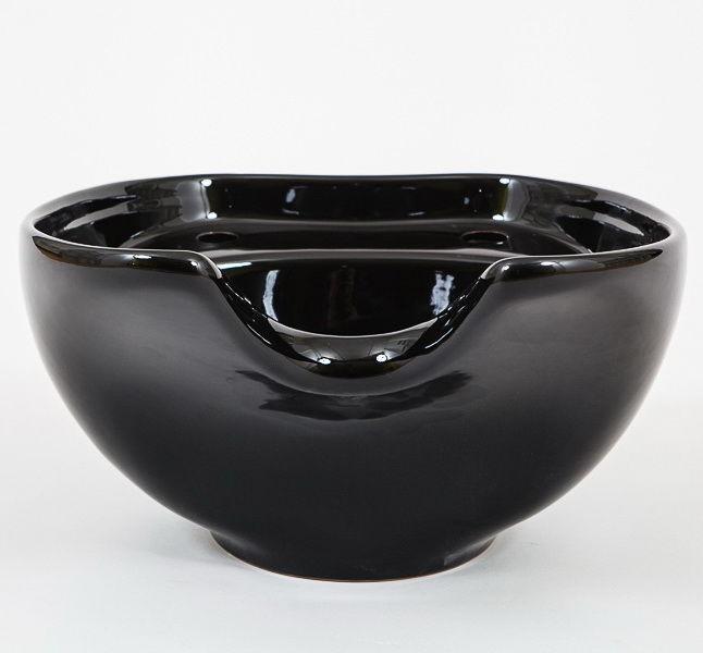 Раковина до перукарської мийки ДенІС professional СОЛО/SOLO 0356 керамічна Чорний (1453070727) - фото 8 Раковина до перукарської мийки ДенІС professional СОЛО/SOLO 0356 керамічна Чорний (1453070727) - фото 8