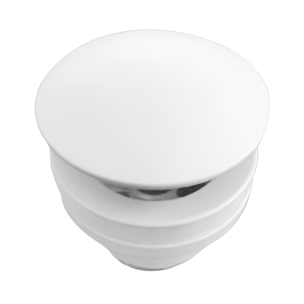 Клапан донный Paffoni Light 1 1/4″ Click-Clack для умывальника Белый матовый (ZSCA050BO)