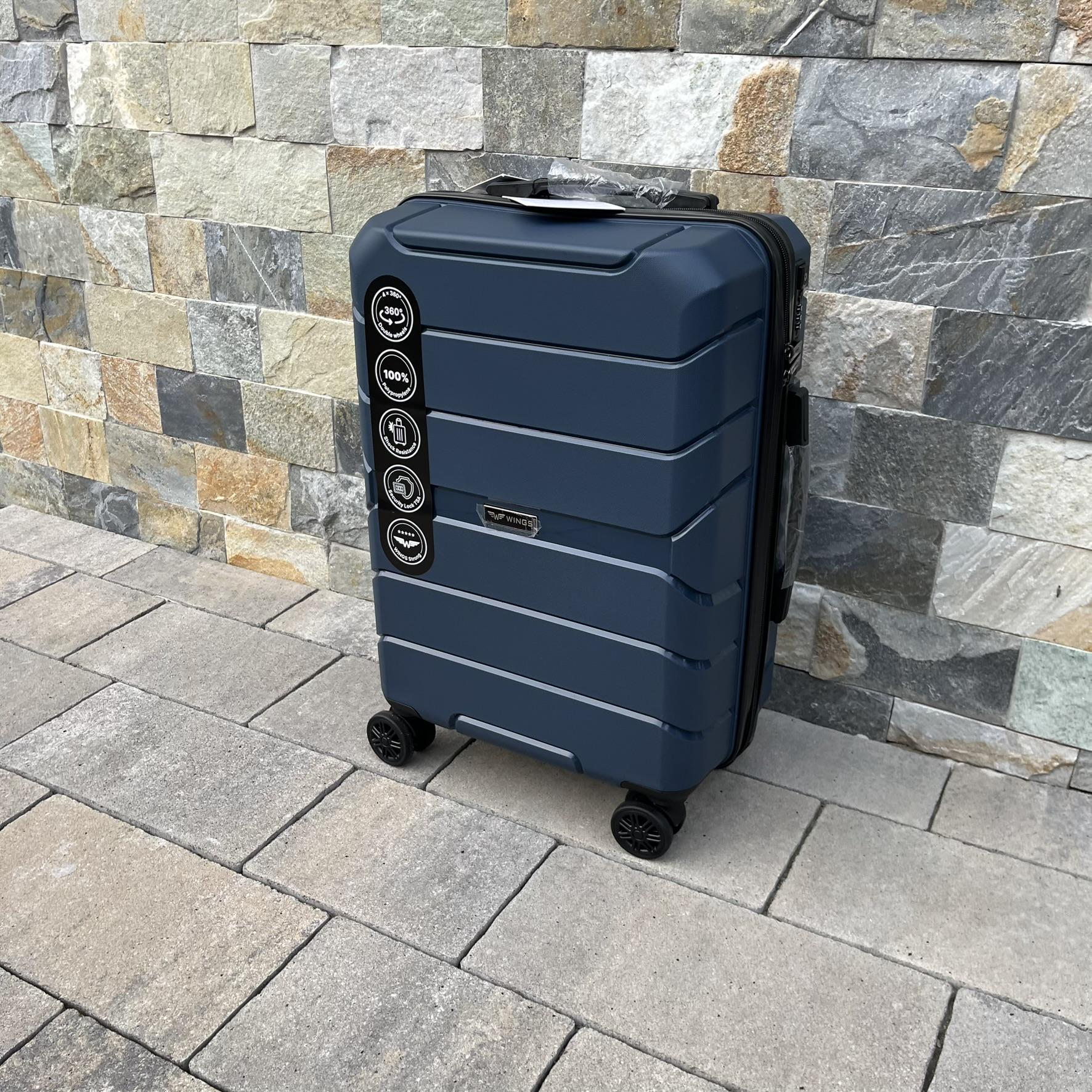 Чемодан дорожный из полипропилена Wings PP05 S Синий (22630278) - фото 4 Чемодан дорожный из полипропилена Wings PP05 S Синий (22630278) - фото 4