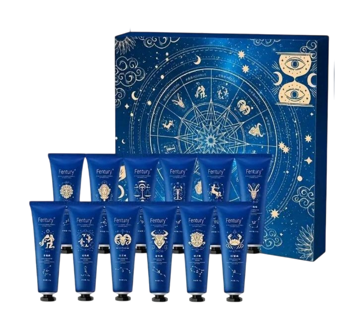 Подарочный набор увлажняющих кремов Знаки зодиака для рук 12 шт. по 20 г (4035) Подарочный набор увлажняющих кремов Знаки зодиака для рук 12 шт. по 20 г (4035)