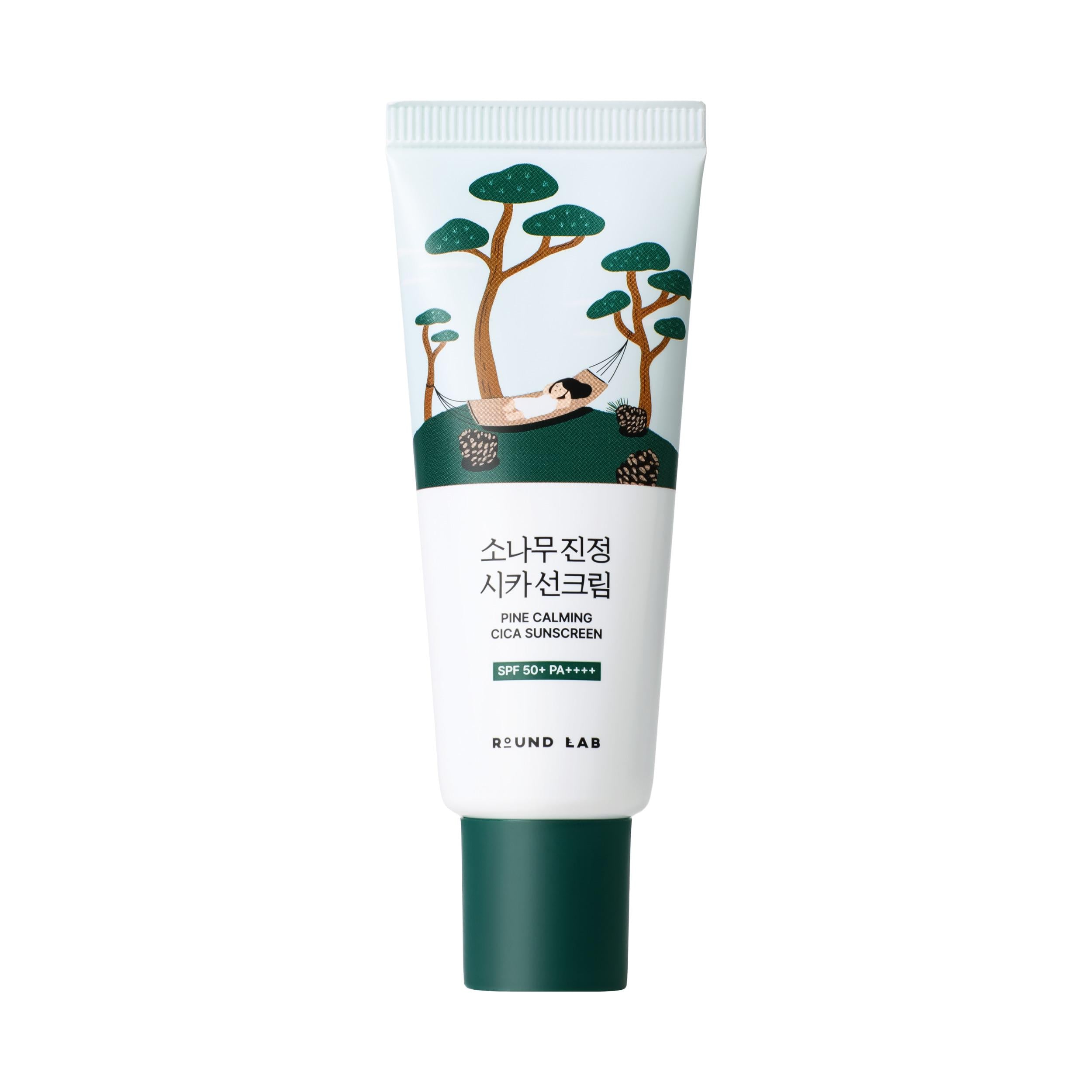 Крем солнцезащитный с экстрактом игл сосны ROUND LAB Pine Calming Cica Sunscreen 40 мл (28100751)