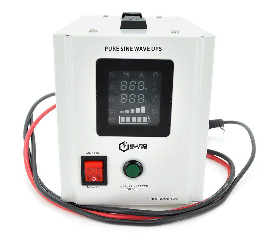 Джерело безперебійного живлення Europower PSWEPW-TW12 із правильною синусоїдою 500VA 300W АКБ 12В заряд 5/10А (59088) - фото 2 Джерело безперебійного живлення Europower PSWEPW-TW12 із правильною синусоїдою 500VA 300W АКБ 12В заряд 5/10А (59088) - фото 2