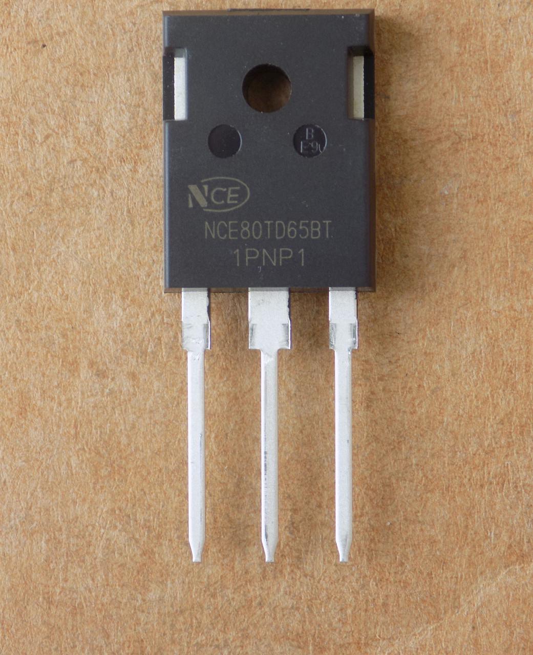 Транзистор NCE80TD65BT/TO247 (48090)