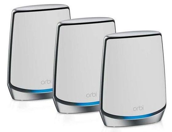 Система WiFi-Mesh NETGEAR Orbi RBK853 AX6000 3мод Белый (RBK853-100EUS)