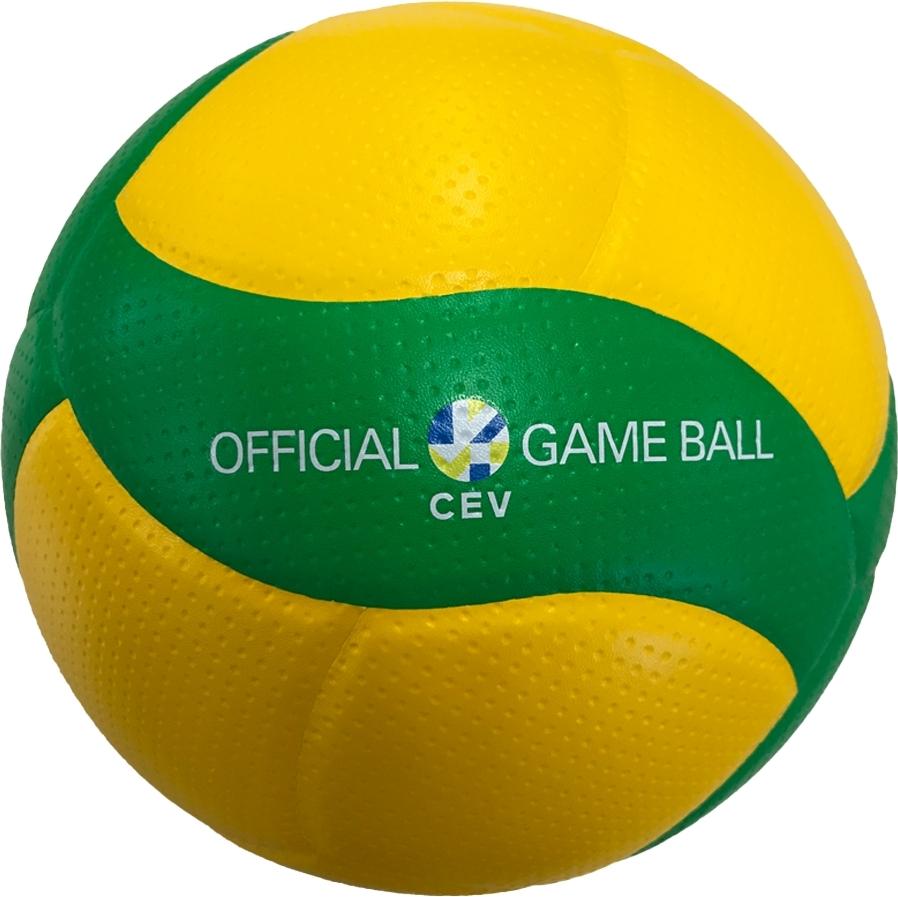 Волейбольный мяч Mikasa V200W-CEV р. 5 Желто-зеленый (47487) - фото 3 Волейбольный мяч Mikasa V200W-CEV р. 5 Желто-зеленый (47487) - фото 3