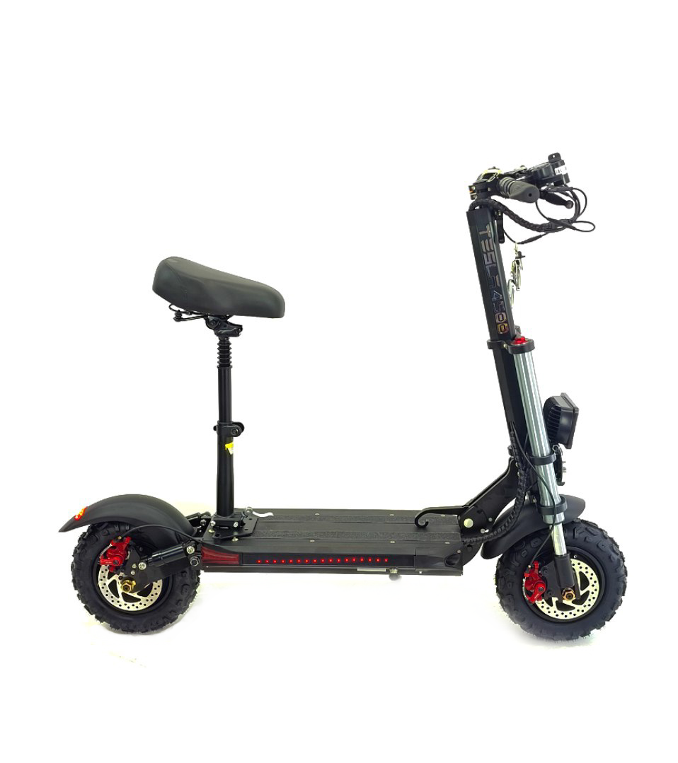 Электросамокат TESLA 4500 11" 2х2000W 48V 24Ah с гарантией - фото 2