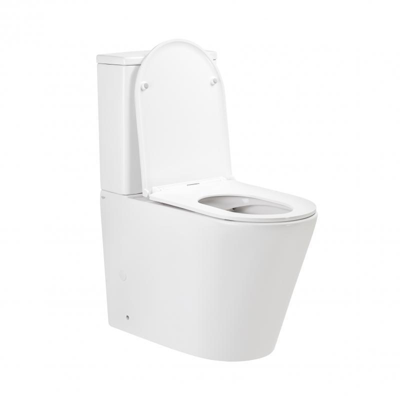 Унитаз напольный Qtap Scorpio Ultra Quiet с сиденьем Slim Duroplast/Soft-close/Quick relase (QT14222125AUQW) - фото 11