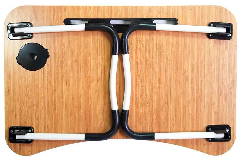 Столик для ноутбука раскладной компактный 40х60 см UFT T36-1 Дерево (25686662) - фото 3 Столик для ноутбука раскладной компактный 40х60 см UFT T36-1 Дерево (25686662) - фото 3