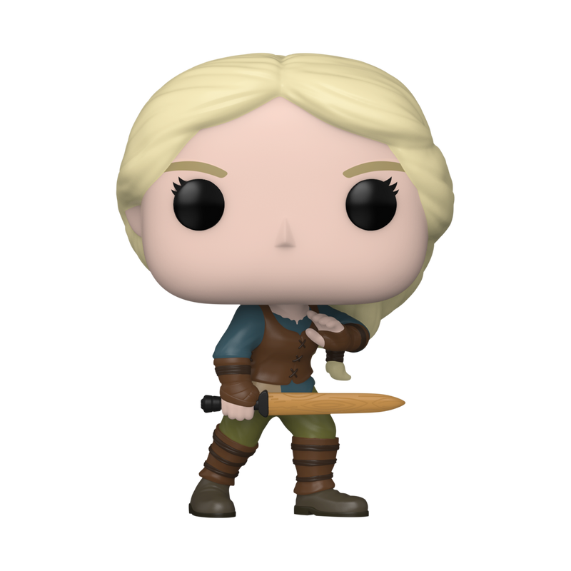 Дитяча ігрова фігурка Funko Pop The Witcher S2 Ciri with Sword 10 см (WC 1319)