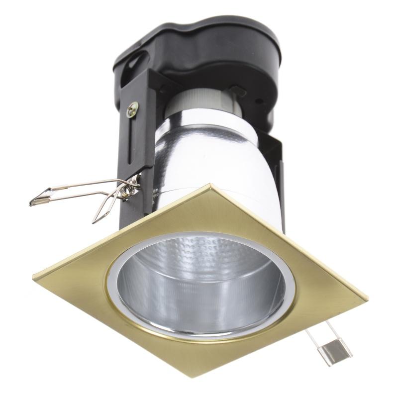 Світильник точковий 60 W E27 VDL-30K 3 шт. Satin/Brass (166272-3)