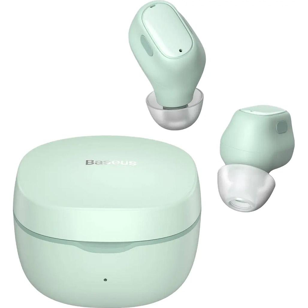 Наушники Baseus True Wireless Earphones WM01 Green (NGWM01-06)