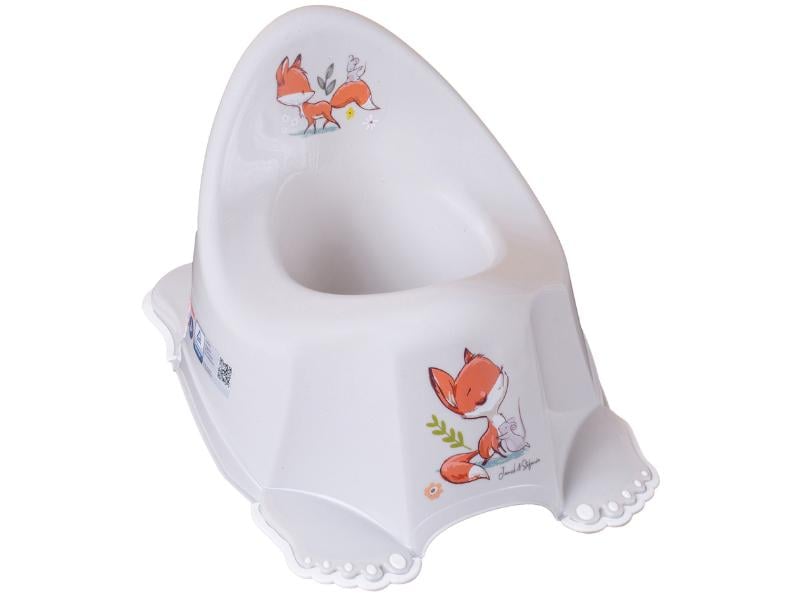 Детский горшок с музыкой антискользкий forest fairytale Light Beige
