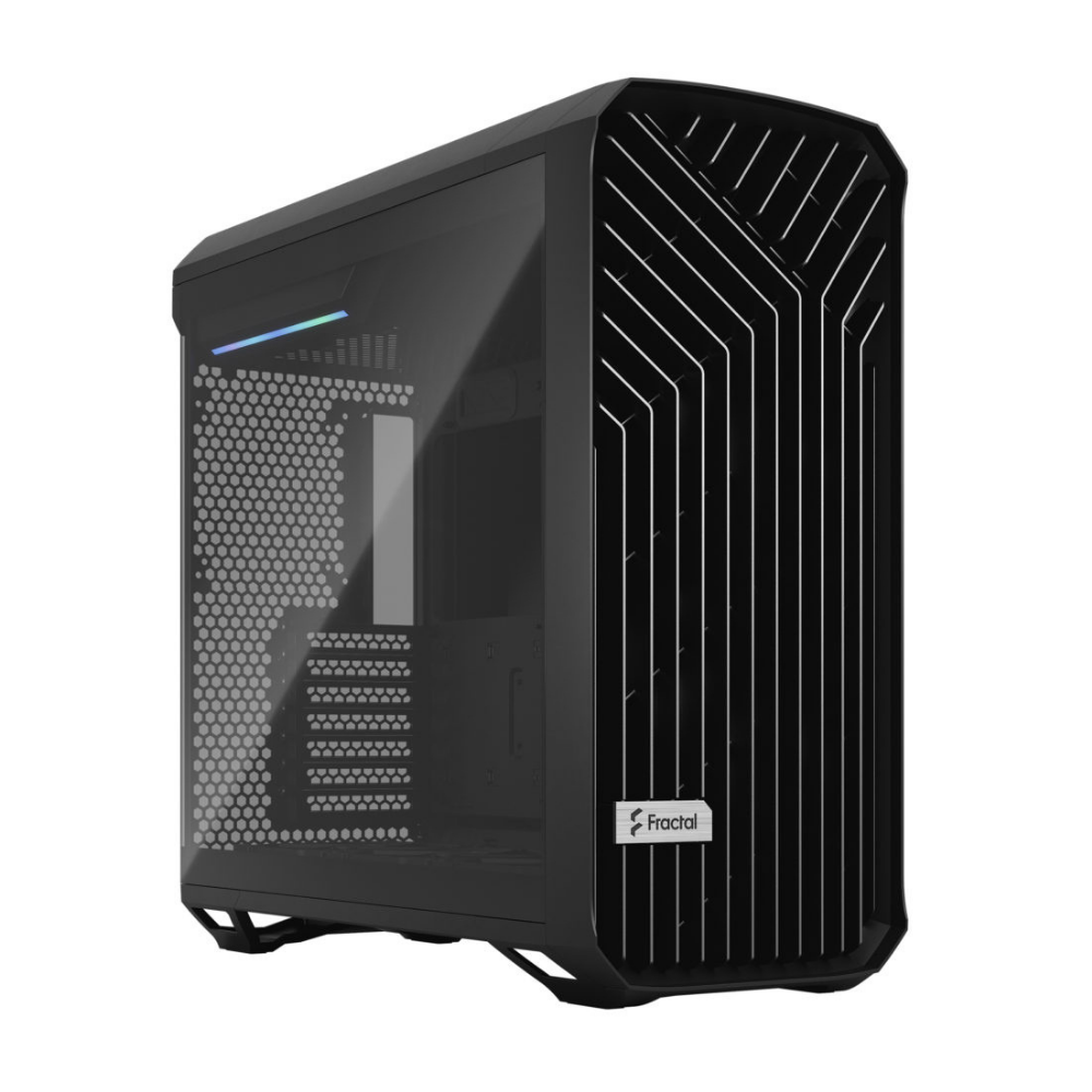 Корпус компьютерный Mid-Tower Fractal Design Torrent с тонированным закаленным стеклом без БП Черный (574660)