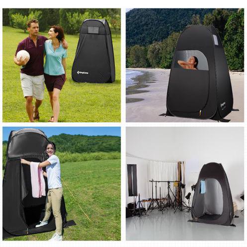 Палатка для душа KingCamp Multi Tent KT4015 Black (KT4015_BLACK) - фото 4 Палатка для душа KingCamp Multi Tent KT4015 Black (KT4015_BLACK) - фото 4