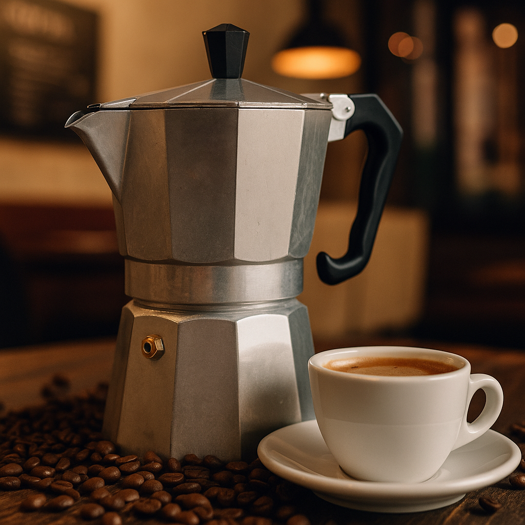 Кофеварка гейзерная для плиты Retro алюминиевая на 12 чашек 1200 мл (03-MH-5173-12) - фото 6 Кофеварка гейзерная для плиты Retro алюминиевая на 12 чашек 1200 мл (03-MH-5173-12) - фото 6