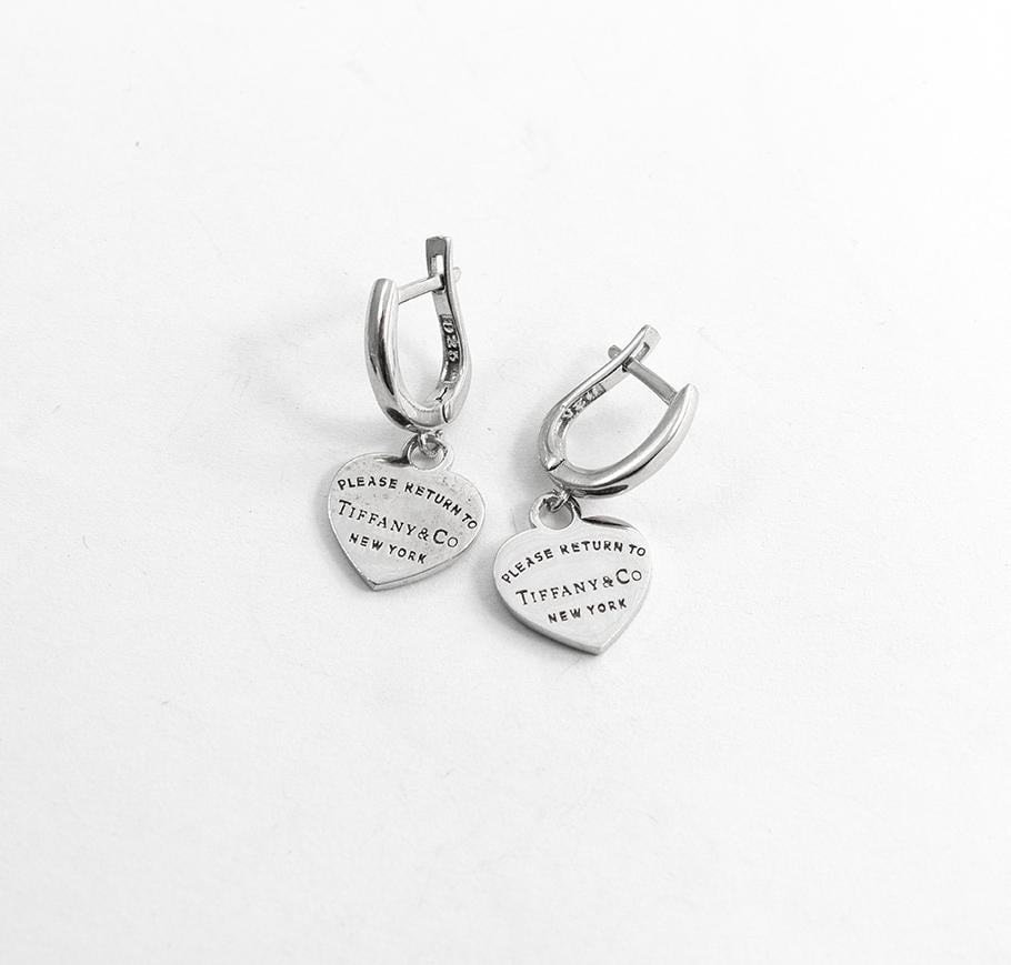 Серьги Maxi Silver 9407 Сердца (89407)