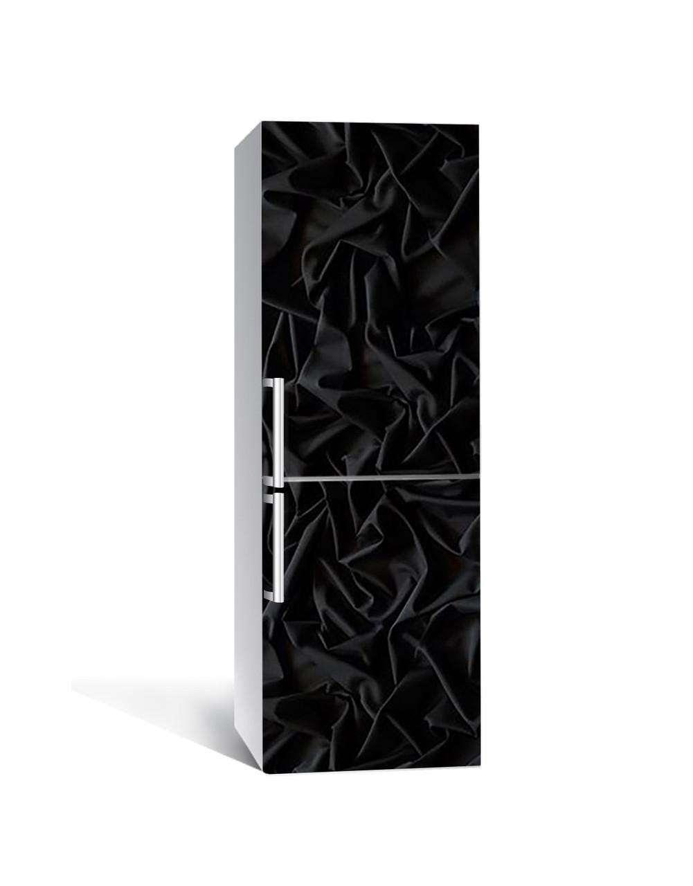 Наклейка 3D на холодильник Zatarga Черный бархат 650х2000 мм (1323453652)