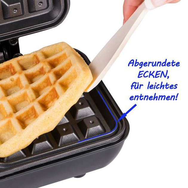 Вафельница First FA-5305-4 700 Вт Черный (29701457) - фото 5