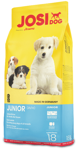 Корм сухий для вирощування молодих собак усіх порід JOSIdog JUNIOR 18 кг (4032254745556)