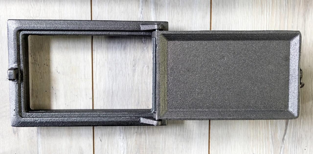 Дверца каминная поддувная чугунная KHLP Солнце 160х240 мм с узором - фото 2 Дверца каминная поддувная чугунная KHLP Солнце 160х240 мм с узором - фото 2