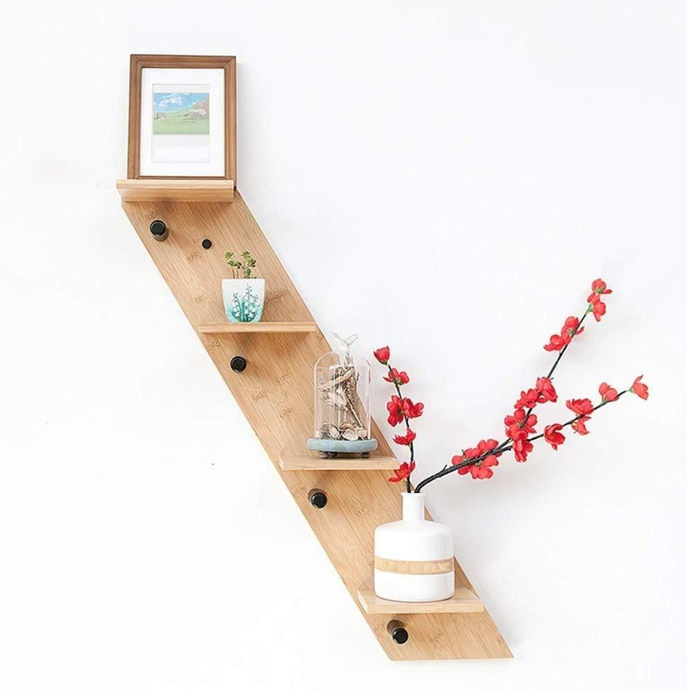 Вешалка для зонтов из дерева Эльба 4 левая Ваниль (ВУЗ-140402)