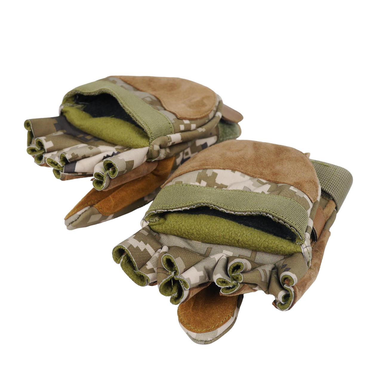 Рукавички зимові Softshell L Піксель (1601-L) - фото 6 Рукавички зимові Softshell L Піксель (1601-L) - фото 6